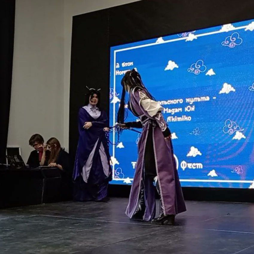 mar_flami's tweet photo. Фото со сцены. ~

#Jiang_Cheng #Yu_Ziyuan #MoDaoZuShi #modao #mdzs https://t.co/ookASqdm6D