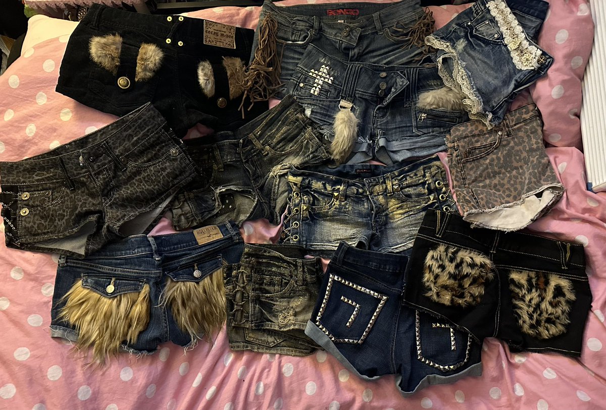 my shorts collection is so sexy