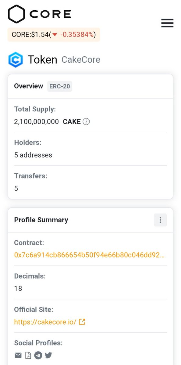 cakecore_'s tweet image. 🔥🎉NEW Project built on Core chain. CakeCore just launched. 
New update. Total supply is 2.1 billion. Free Airdrop. Listing soon. No ads. Kyc is also available now. Link
👇
cakecore.io/join?inviter=s…

#Airdrop #CoreDao_Org #CoreDAO #CoreChain #CORE #CoreDoge #PiNetwork