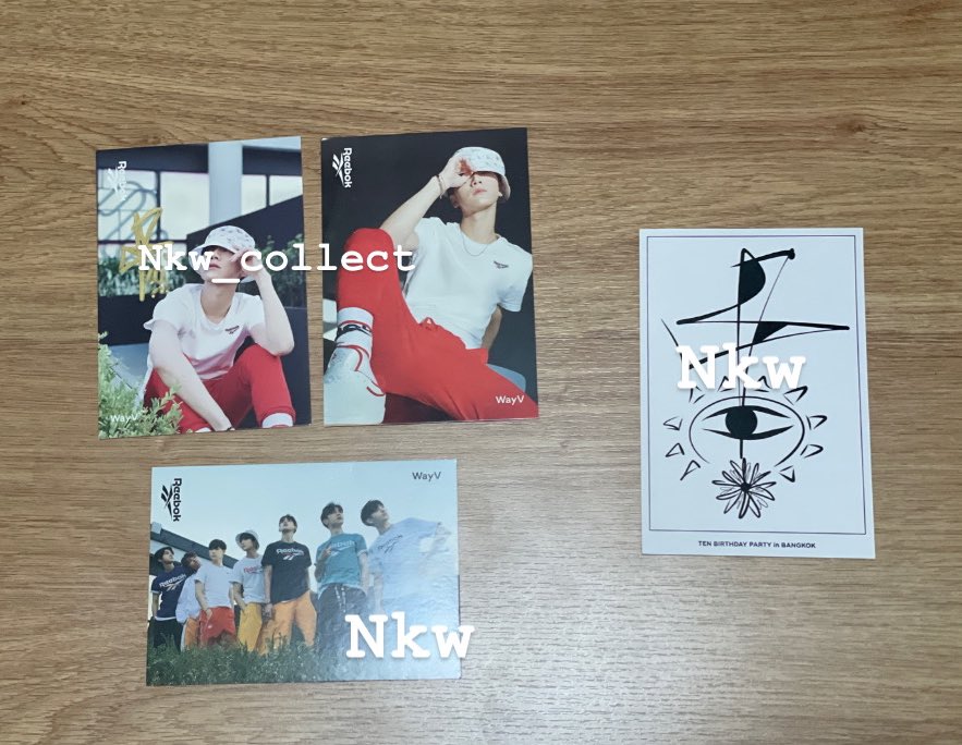 NKW_collect's tweet photo. พร้อมส่ง WTS
✅PayPal

💖โปสการ์ด Reebok เตนล์ ไซน์สด
Reebok signed Postcard Ten set
👉 3900 THB / 130 usd

💖โปสการ์ดงานวันเกิดเตนล์
Ten birthday party in Thailand postcard
👉 650 THB / 22 usd

📮 30/50 ✈️international dm 
#ตลาดนัดnct #ตลาดนัดwayv nct wayv superm https://t.co/HvTfCZB1l0