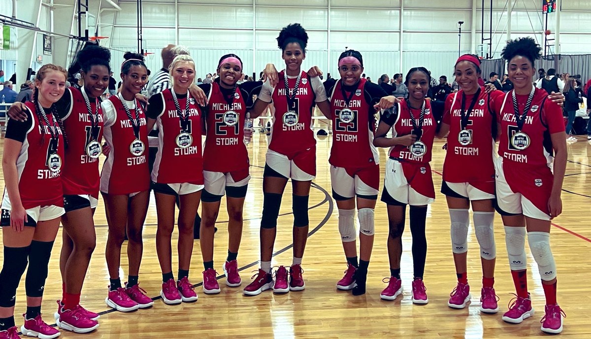 Storm 2024-UAA is a work in progress, but lots to look forward to from this group.  First tournament out this year — top division Champs. Tough kids!