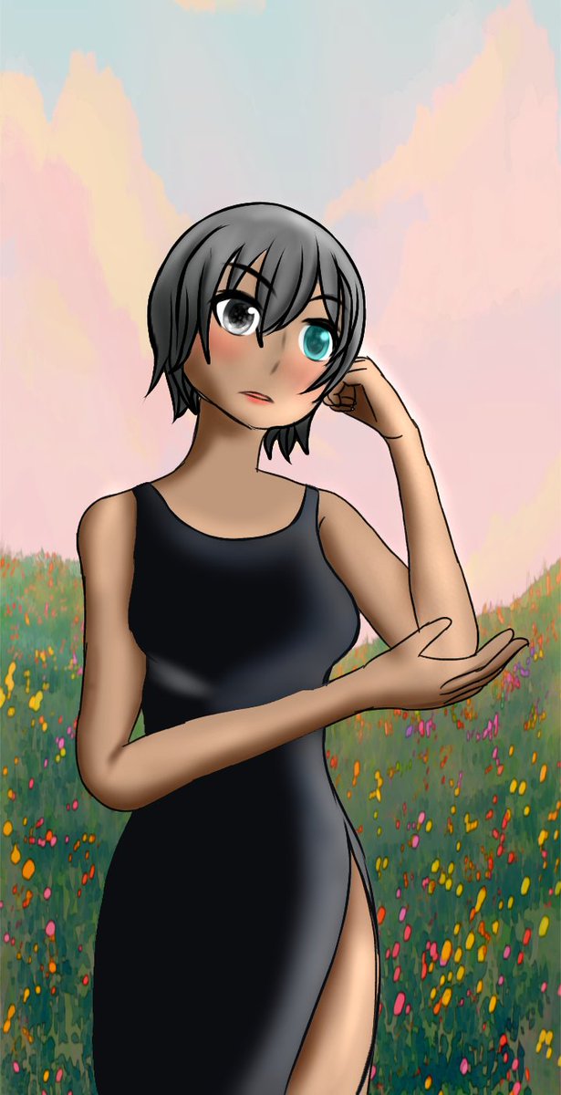 KyraShirigami's tweet photo. Once in a while, wearing something feminine is nice....
#ibispaint #magicposer #digitaldrawing #oc #alchemiastory https://t.co/ny7lCtRe6e