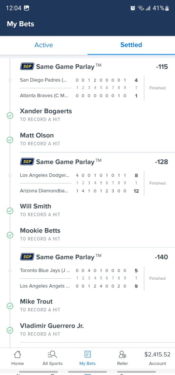 TongBot's tweet photo. Have Cheddar to Thank! Washed it down and then added. Smith was an absolute sweat... but hey I hit! @chedzz https://t.co/nNBSTXy8dB
