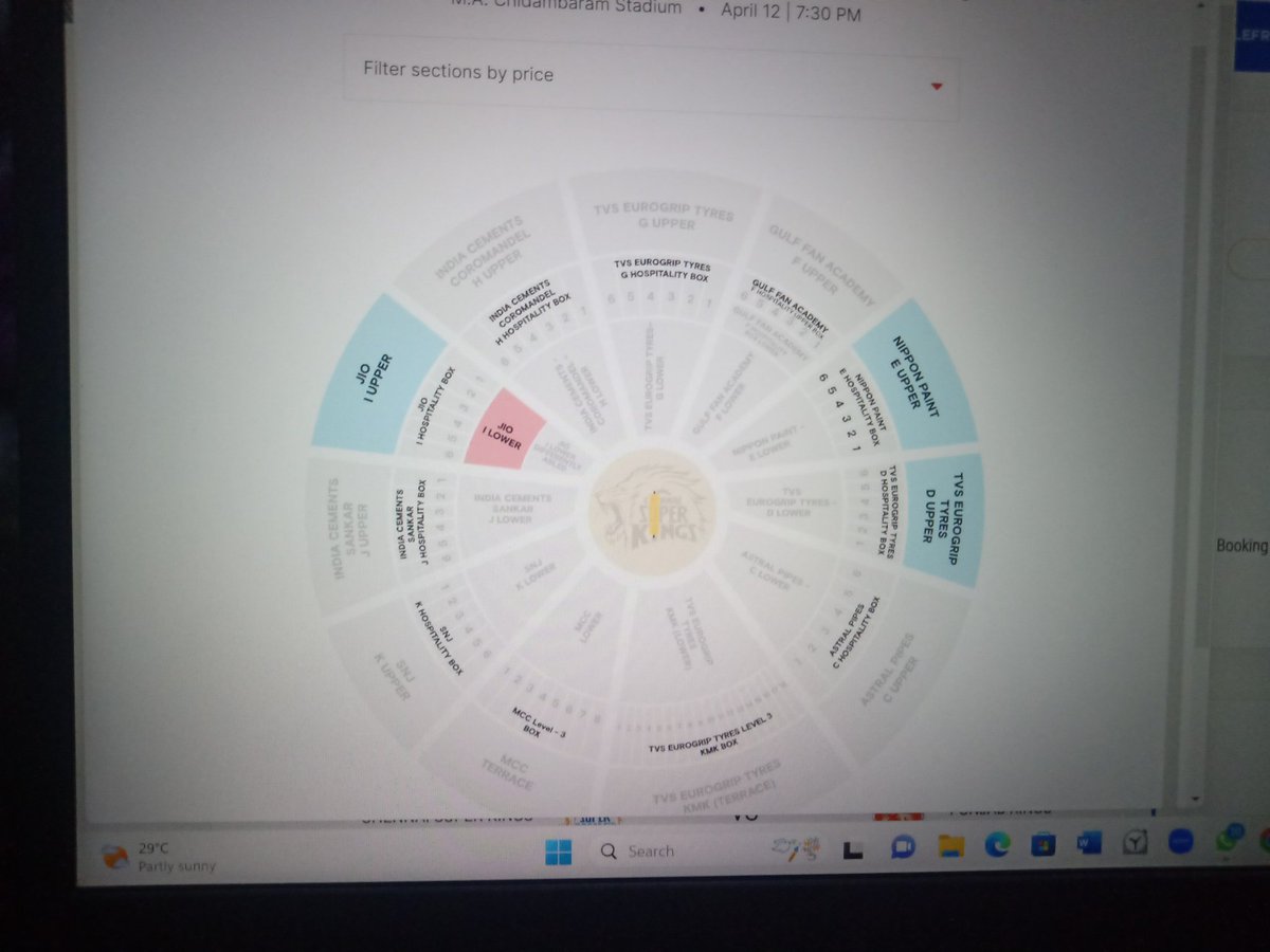 PragnC's tweet photo. #csk releases only these many tickets, others are reserved for the so n so's of Chennai, got to be kidding honestly! What crap is this. Then during the matchday half the stadia looks empty. 

#chepauk #ticketsscam #notfair https://t.co/hY41xzHulA