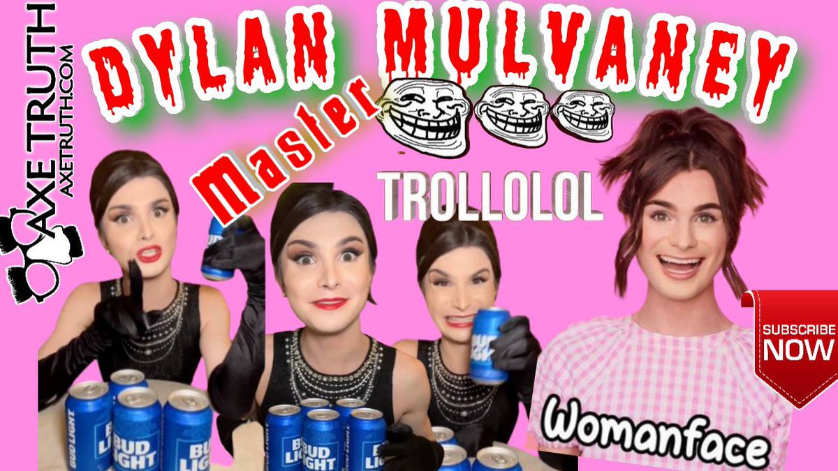 AxeTruthMedia's tweet photo. 4/7/23 Dylan Mulvaney is the MASTER troll of transgender agenda &amp; women
https://t.co/co5Lu6WJGI

Odysee:
https://t.co/C1sDjUjEhR

Rumble:
https://t.co/dZRJpKt6Oo https://t.co/pp0XZTWuOJ