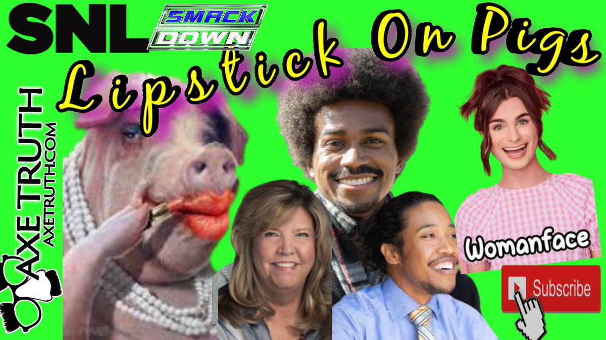 AxeTruthMedia's tweet photo. 4/8/23 SNL with AxeTruth – Lipstick On Pigs
https://t.co/co5Lu6WJGI

Odysee:
https://t.co/P8GbVSRZGB

Rumble:
https://t.co/NKB5n1BYgY https://t.co/pQfBLLtEsq