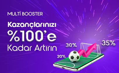VBET Üyelik Ve Giriş: bit.ly/3t70HvP

MULTİ BOOSTER
#vbet #vbettr
VBET’te kombine bahis yapın,  kazancınızı %100'e kadar artırma şansı yakalayın!