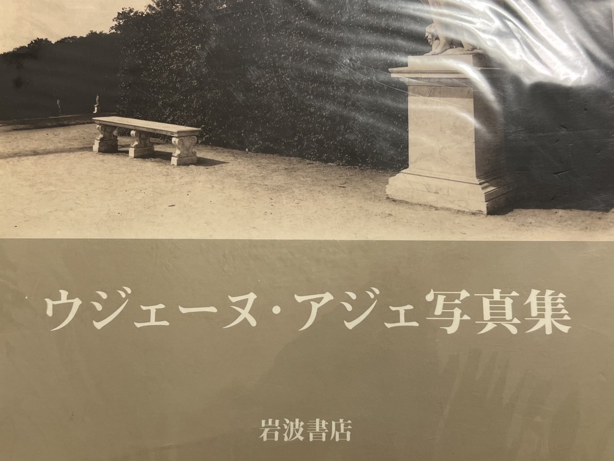 lightningfun's tweet photo. ウジューヌ・アジェのハードカバーの大型写真集
このサイズでアジェの写真がみれて嬉しい☺️
編著のシャーカフスキーさんはニューヨーク近代美術館の写真部門の責任者だった人
文章もおもしろいです
#eugeneatget https://t.co/UzFJVeCNEO