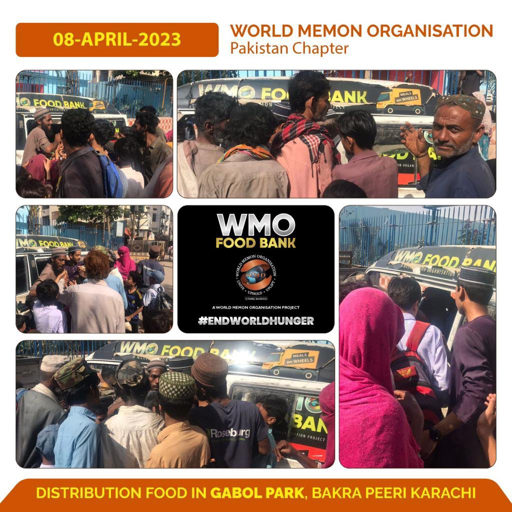 wmoworld's tweet photo. WMO Pakistan Chapter's commitment to serving Iftar meals throughout Ramadan across Karachi continues in keeping with the bountiful spirit of giving during the Holy month of Ramadan.
#WMOPC https://t.co/jtQ5hXfN1F