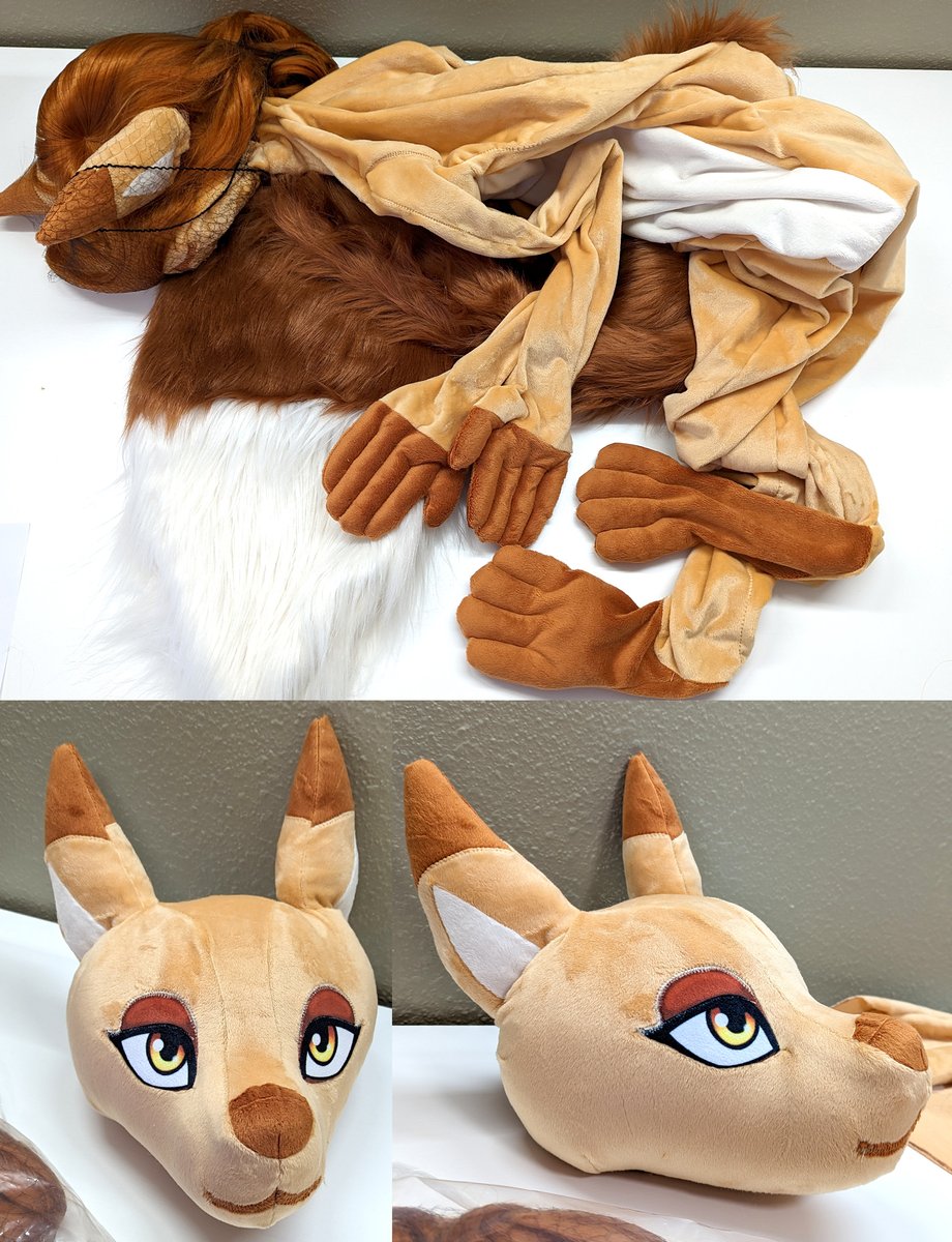 Three unique plushies from the past few months😘💜