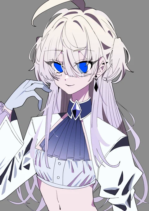 暗黒微笑#イラスト 