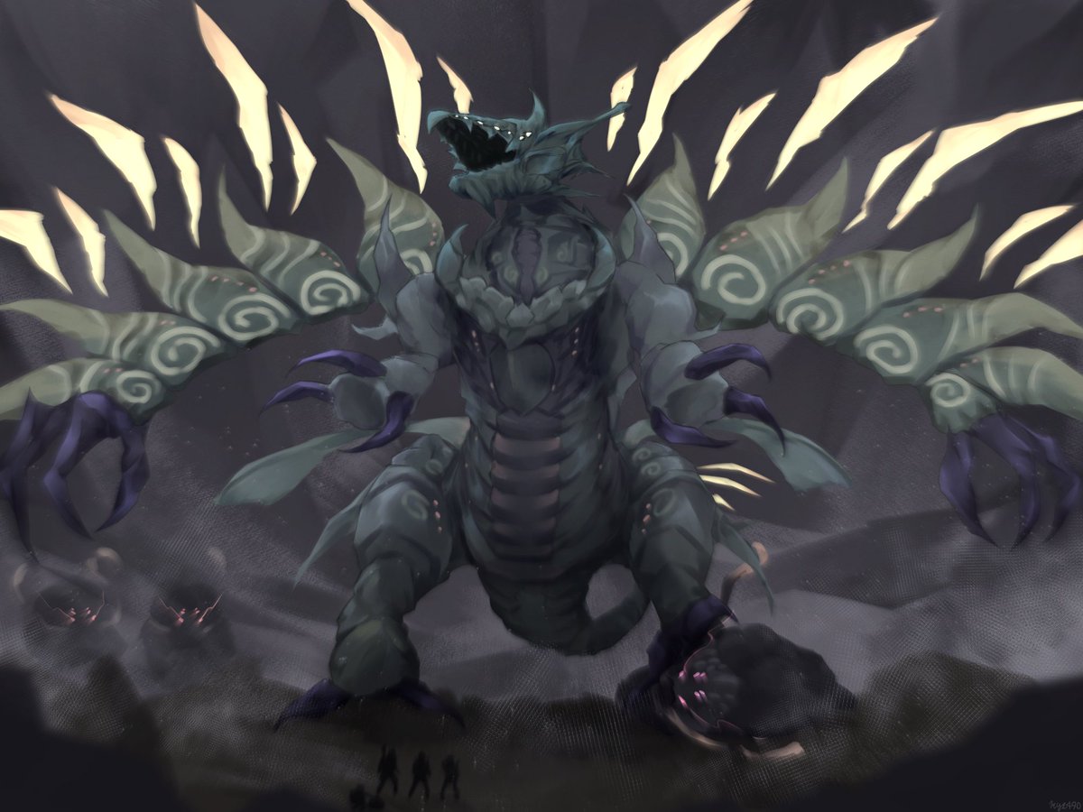 Kyl4900's tweet photo. Telethia, the Endbringer

#XenobladeChroniclesX #ゼノブレイドクロス https://t.co/HiBJpo6snq