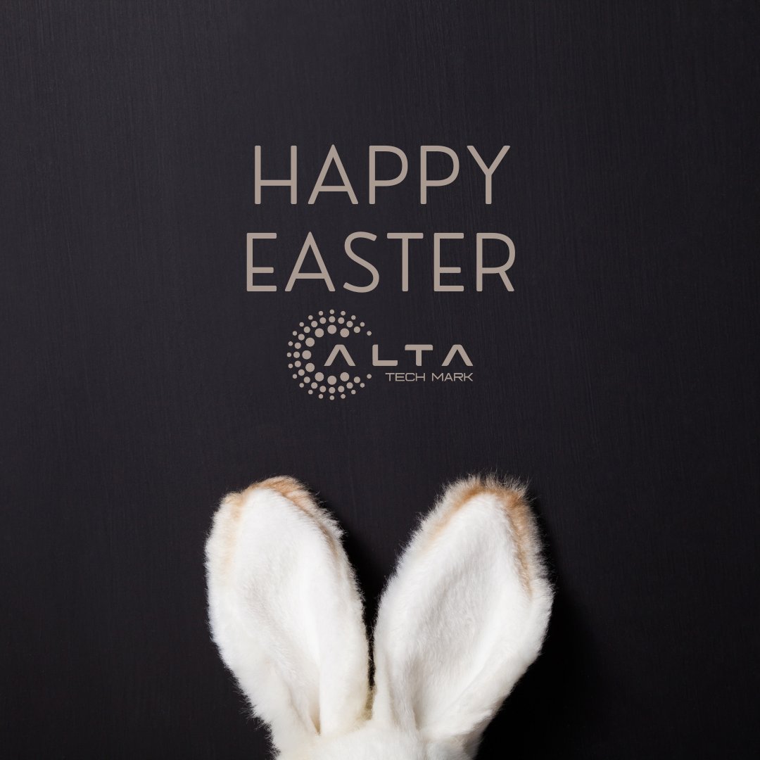 altatechmark's tweet image. Hop into the Easter spirit with Alta Tech Mark! We wish you and your loved ones a joyful and blessed Easter filled with love, hope, and lots of sweet treats! 🍫 #HappyEaster #AltaTechMark #EasterCelebration