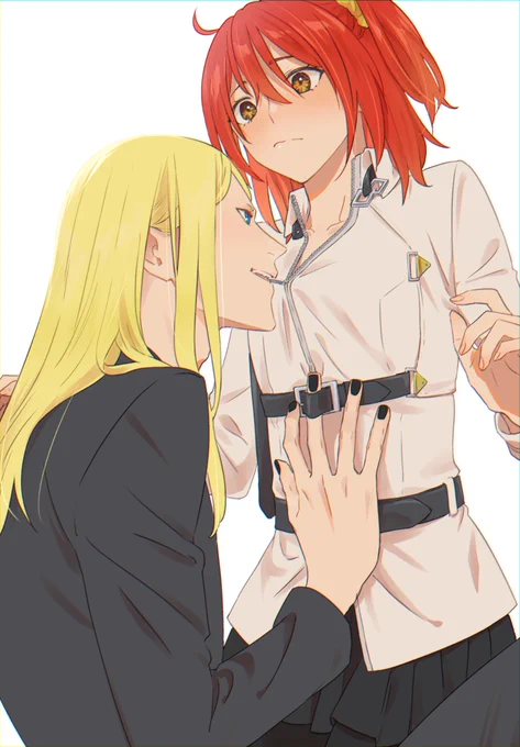 ※ちょっといかがわしいので注意※ ポカぐだ♀ 口でジッパーのスライダーを咥えて下げるニキという素晴らしすぎるツイートを目にして描かせていただきました。ベルトを片手で外すのは個人的なヘキ仕草です 