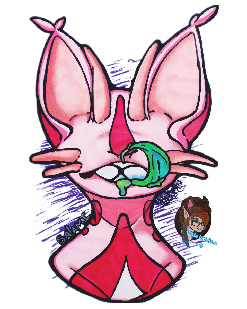 Elfapus's tweet photo. My Gobblyn! It's so cute! Love this species.
#Furry #furryart #art #artist #characterart #icon #charactericon #gobblyn #pink #kirbytheme #cute #furryartist #artlife #furrycommunity https://t.co/rNB9Tp3cB4