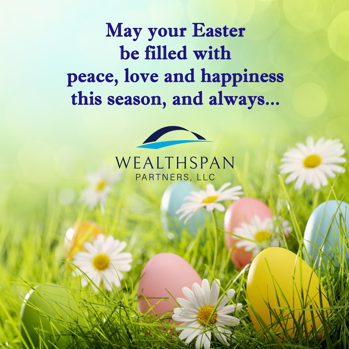 wealthspan1's tweet photo. From all of us at Wealthspan Partners, Happy Easter! https://t.co/q2frDX5H7m