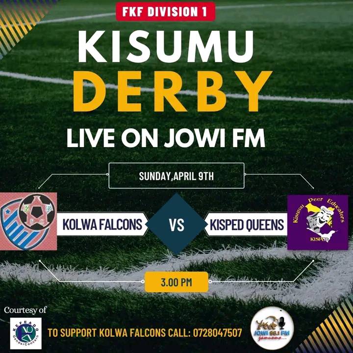 leon_pessy's tweet photo. All the best to Kolwa Falcons team from Kisumu County against Kisped queens.  Europe Manyien with @AnyangNyongo  Courtesy of KEFEADO  and JOWI FM 98.2. 
@KisumuCountyKE
@HomaBayCountyKE 
@NakuruCountyGov https://t.co/jUm2wgLj9Z