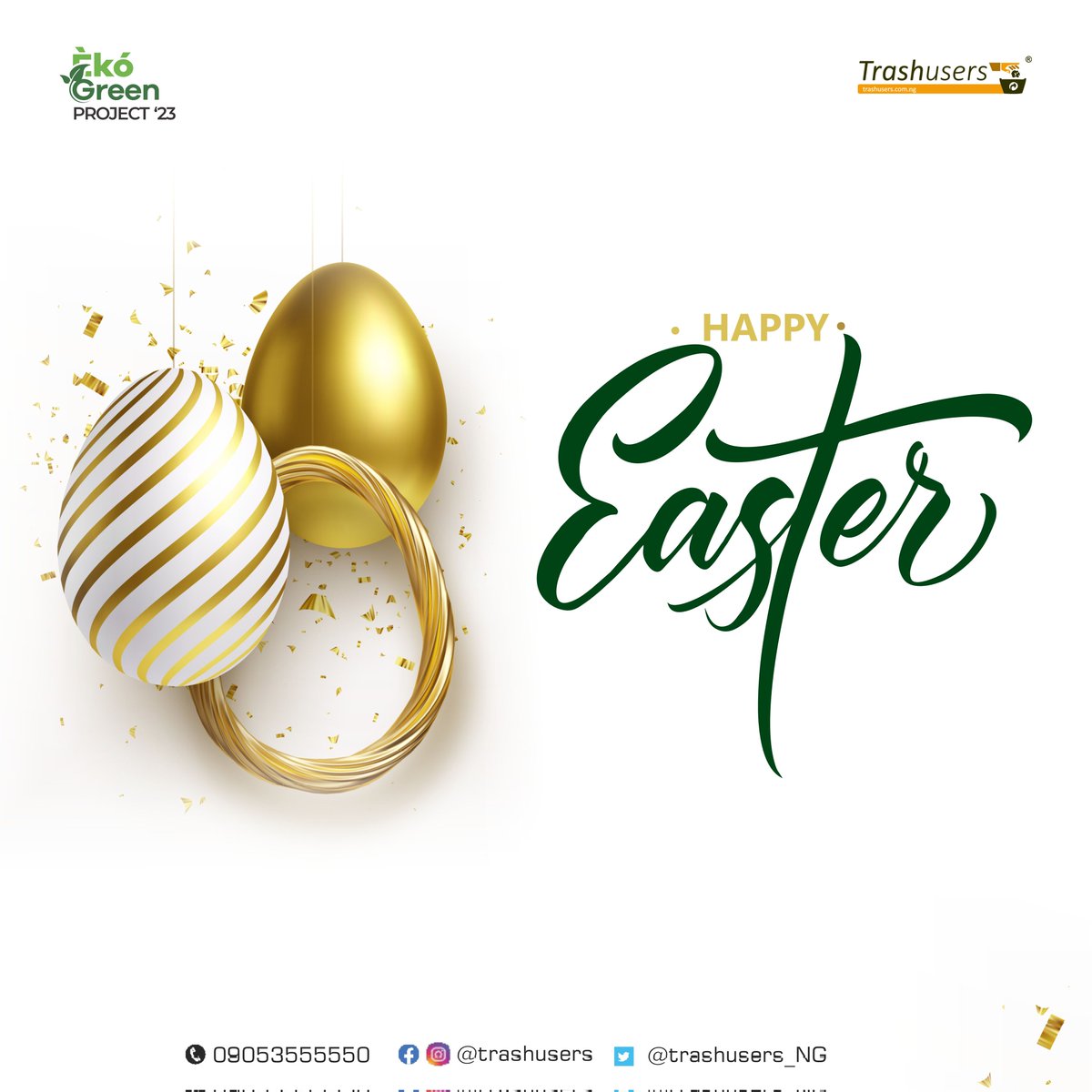 trashusers_NG's tweet photo. May the blessings of resurrection be evident in our lives.

Wishing all Christians a Happy Easter celebration.
#eastersunday #resurectionsunday https://t.co/lh1PbZOLv0