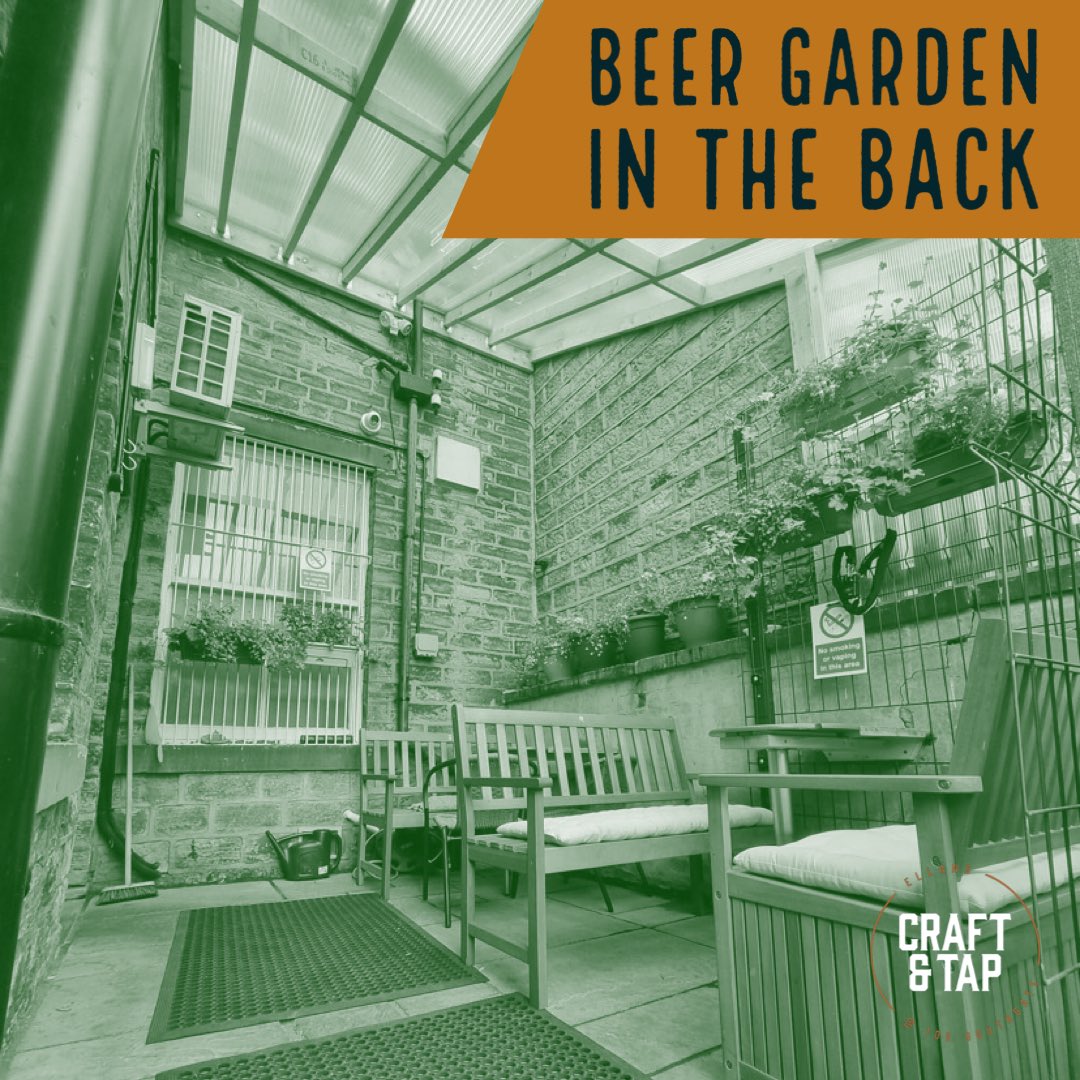 We’ve had some lovely sunshine for the first half of Easter weekend! Fingers crossed it continues for bank holiday Sunday, don’t forget we’ve got a lovely little beer garden in the back to make the most of the nice weather.😍🍻

#ellandcraftandtap #elland #micropub #beergarden