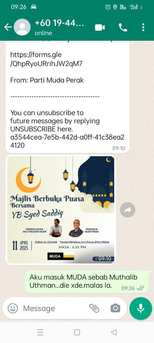 MUDA Perak tweet media