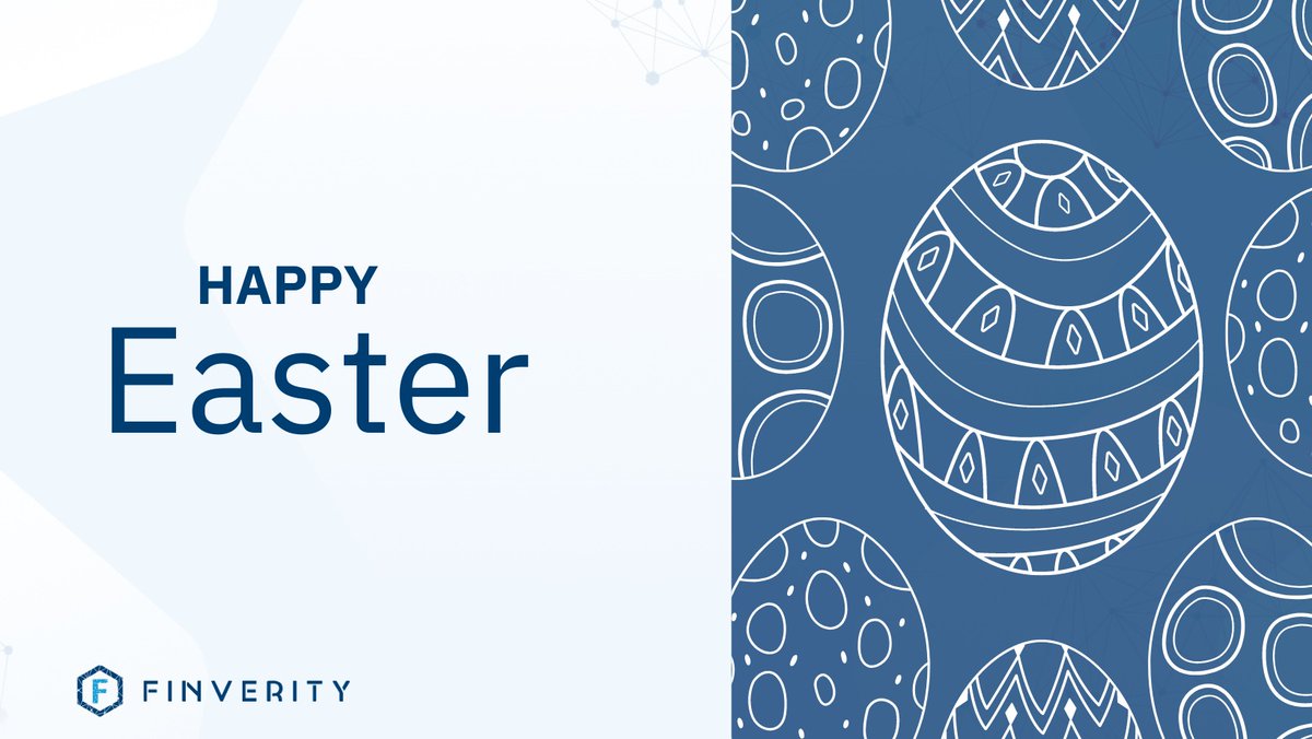 🥚 Finverity team wishes everyone a Happy Easter! 

May this holiday bring you joy, love, and happiness. Whether you're spending it with family and friends or just relaxing, we hope you have a wonderful time. 

P.S. To our Othrodox friends, Happy Easter in advance!  🎉
#Easter