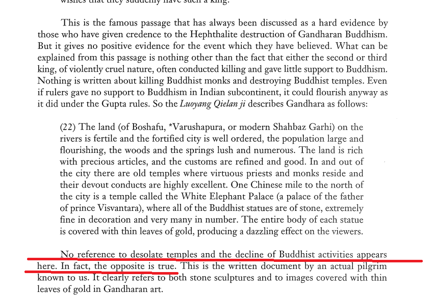 @sardesairajdeep @Tara_Deshpande @TenzingLamsang A Chinese pilgrim visited Gandhara when Mihirakula...