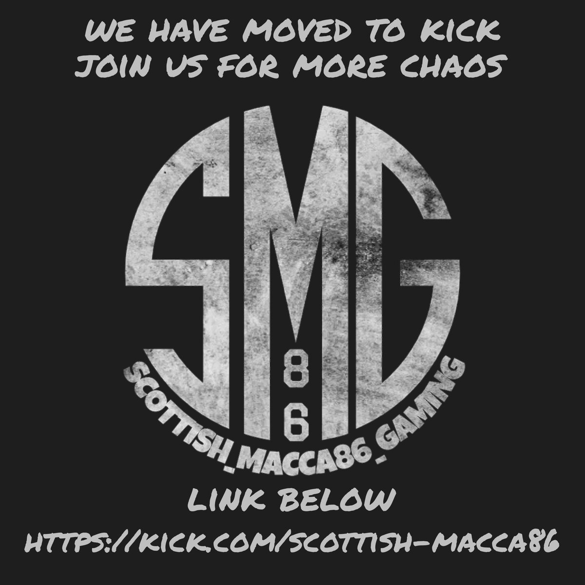 GamingMacca86's tweet photo. We made the switch. Time to start the affiliate gring all over again.
Find us on @kick and join the chaos #KickStreamer #KickStreamers #scottishgamer #KickStreaming https://t.co/qrizs6b4YV