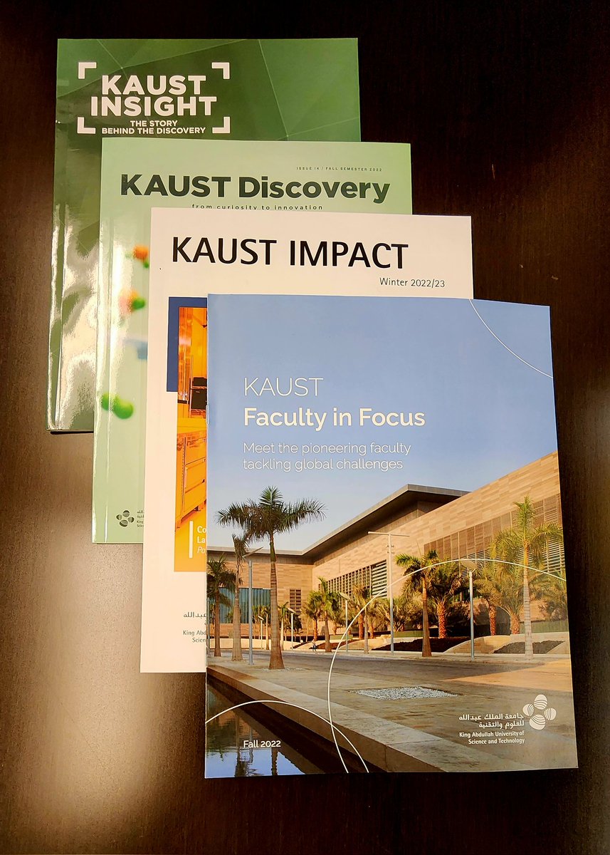 ClaireSale's tweet photo. Latest @KaustResearch and @KAUST_News publications 🤩
#kaustlife #destinationkaust https://t.co/rUWjys8ujc
