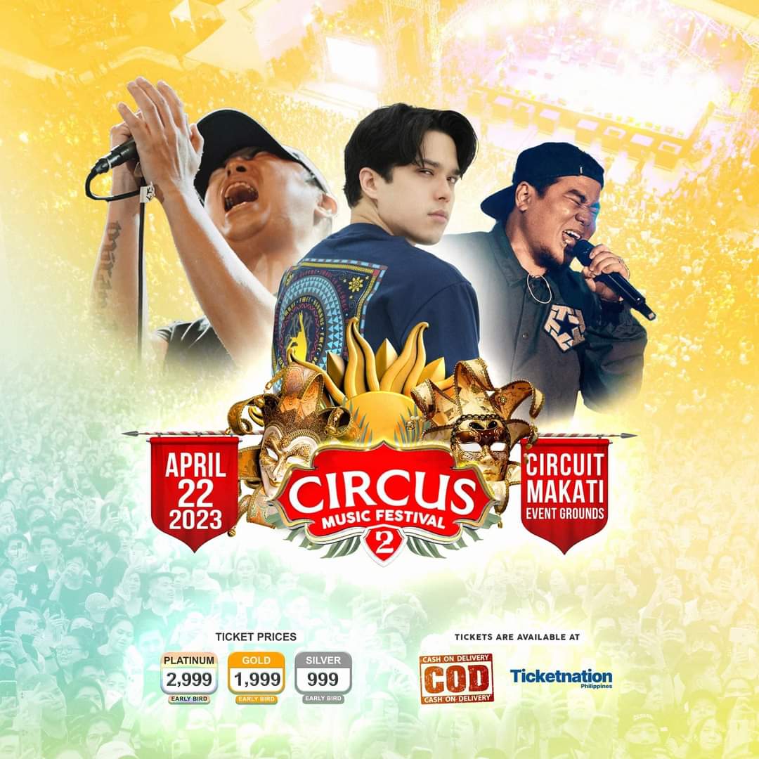 Bagsakan o Kaleidoscope?

Catch Elmo Magalona this coming April 22, 2023 at Circus Music Festival 2

To buy tickets just click for Cash On Delivery:
👇🏻👇🏻👇🏻
bitly.ws/AajF

To buy e-tickets just click for ticketnation:
👇🏻👇🏻👇🏻
bit.ly/Circusmusicfes…