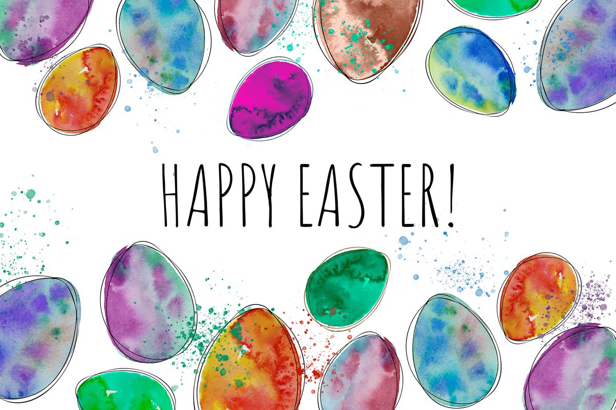 Happy Easter from all of us 🐰🌷🌼🐣
