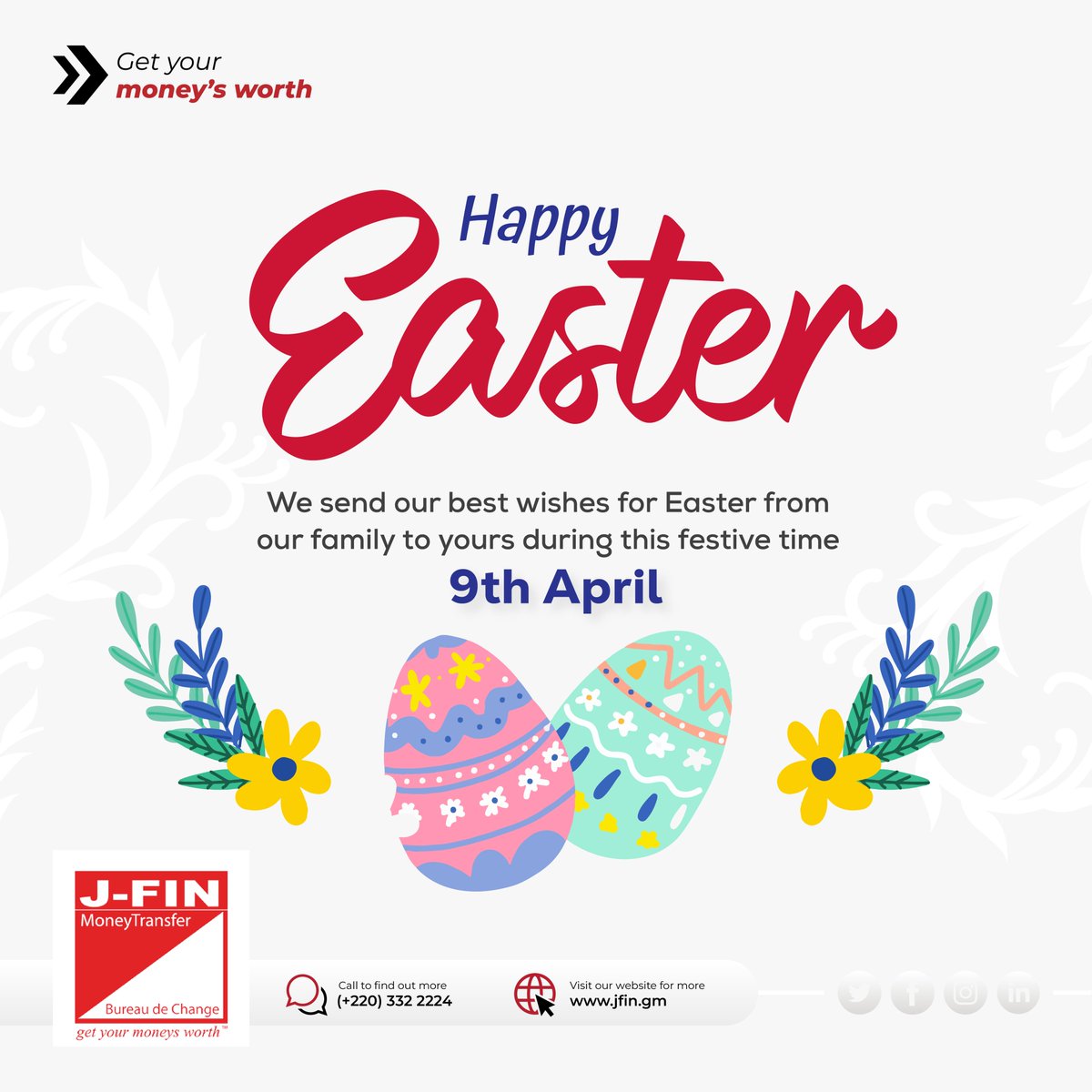 JFINTransfer's tweet image. Happy Easter to all our Christian friends! 📷📷 #EasterJoy #FaithInGod