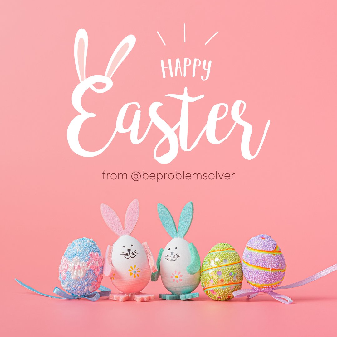 BeProblemSolver's tweet image. Happy Easter
#HappyEaster #HappyEaster2023 #happy #Easter2023 #EasterEggs #EasterEgg #EasterSunday2023 #festival #festive