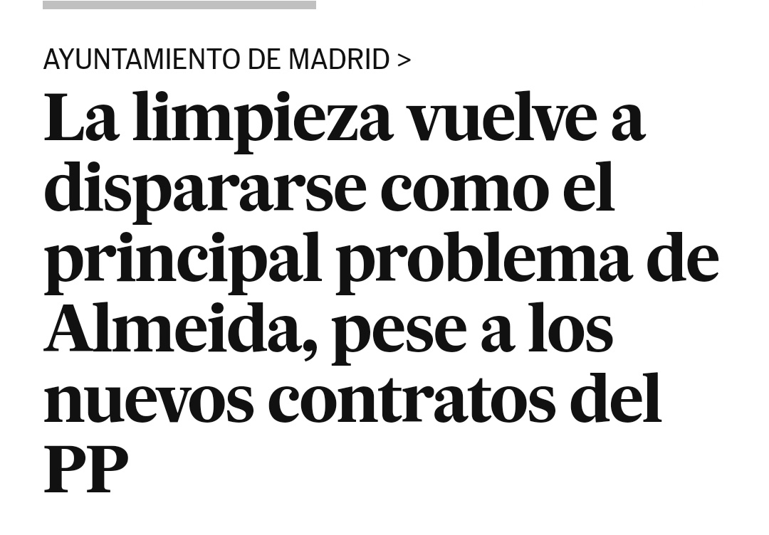 Lo de "seremos fascistas, pero sabemos gobernar" ya sabemos que no es verdad (por lo de saber gobernar).

Ansioso por ver el hit de esta campaña.

Solo una certeza: no será nada que hable sobre Madrid, porque Madrid le importa poco.