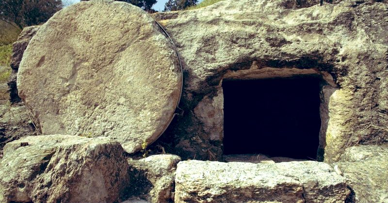 We are saved. He is Risen.