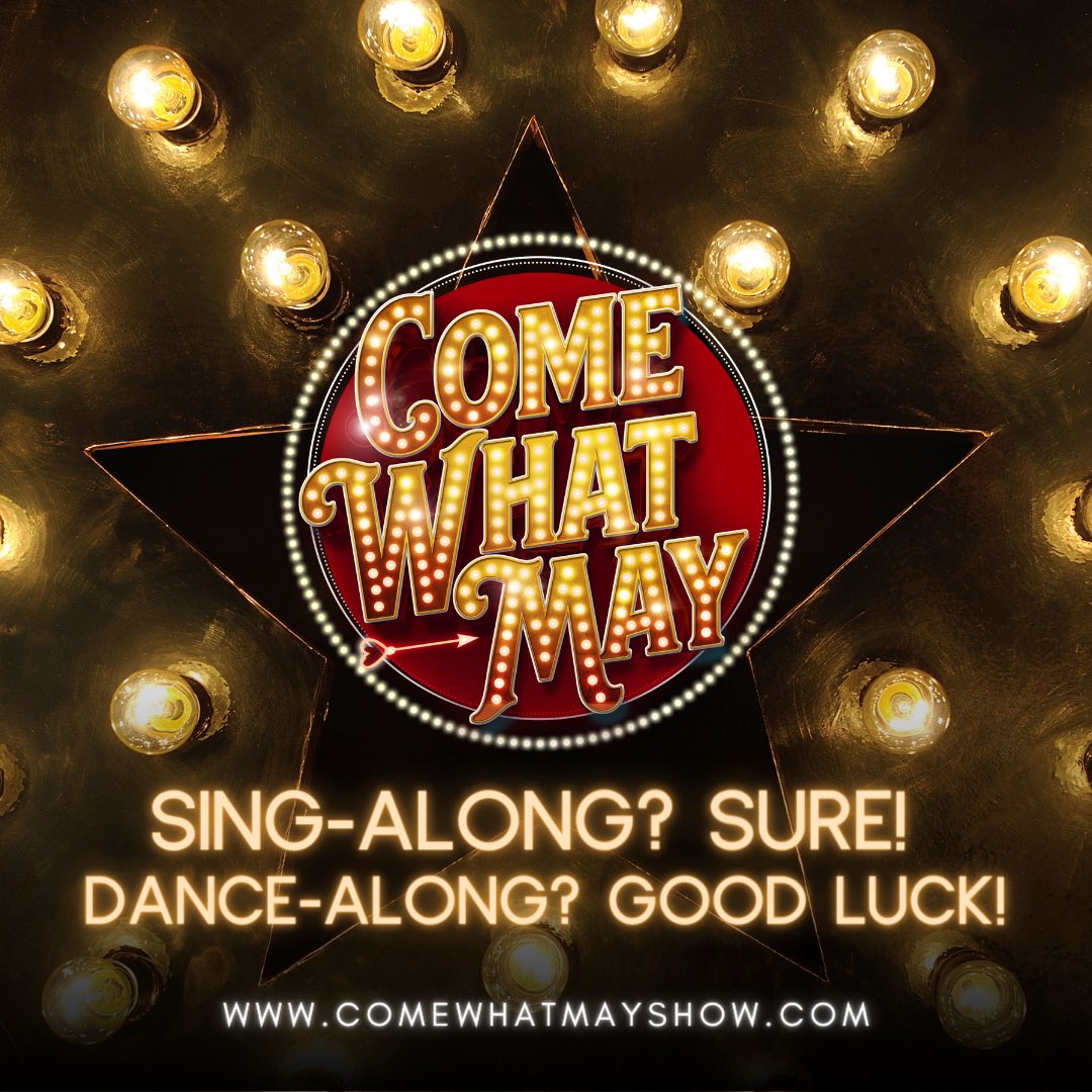 Come What May (@comewhatmayshow) on Twitter photo Musicals… don’t sing-along! 😡 Instead come watch <a href="/comewhatmayshow/">Come What May</a> and sing to your hearts content!! As ‘concert based’, high energy, spectacular night of entertainment we encourage the audience to join in with all their favourite hits! So book NOW for our final week ♥️🙌🏻🤩 Musicals… don’t sing-along! 😡 Instead come watch <a href="/comewhatmayshow/">Come What May</a> and sing to your hearts content!! As ‘concert based’, high energy, spectacular night of entertainment we encourage the audience to join in with all their favourite hits! So book NOW for our final week ♥️🙌🏻🤩