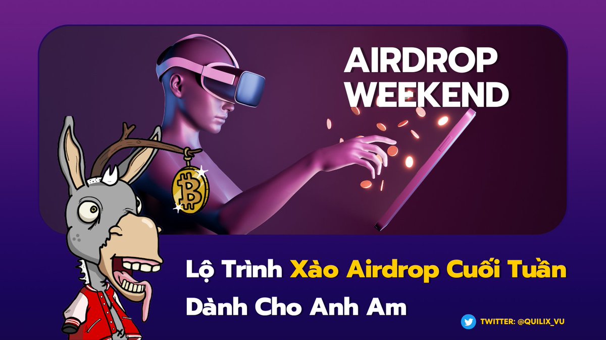 Lộ trình xào Airdrop cuối tuần dành cho anh em 👌

Tạm gác lại các kèo đang fomo cao, nghẽn mạng, kẹt lệnh các kiểu (zkSync, Starknet, LayerZero,...)

Anh em cứ làm theo thứ tự các kèo này nhé!

Xem chi tiết 👇👇