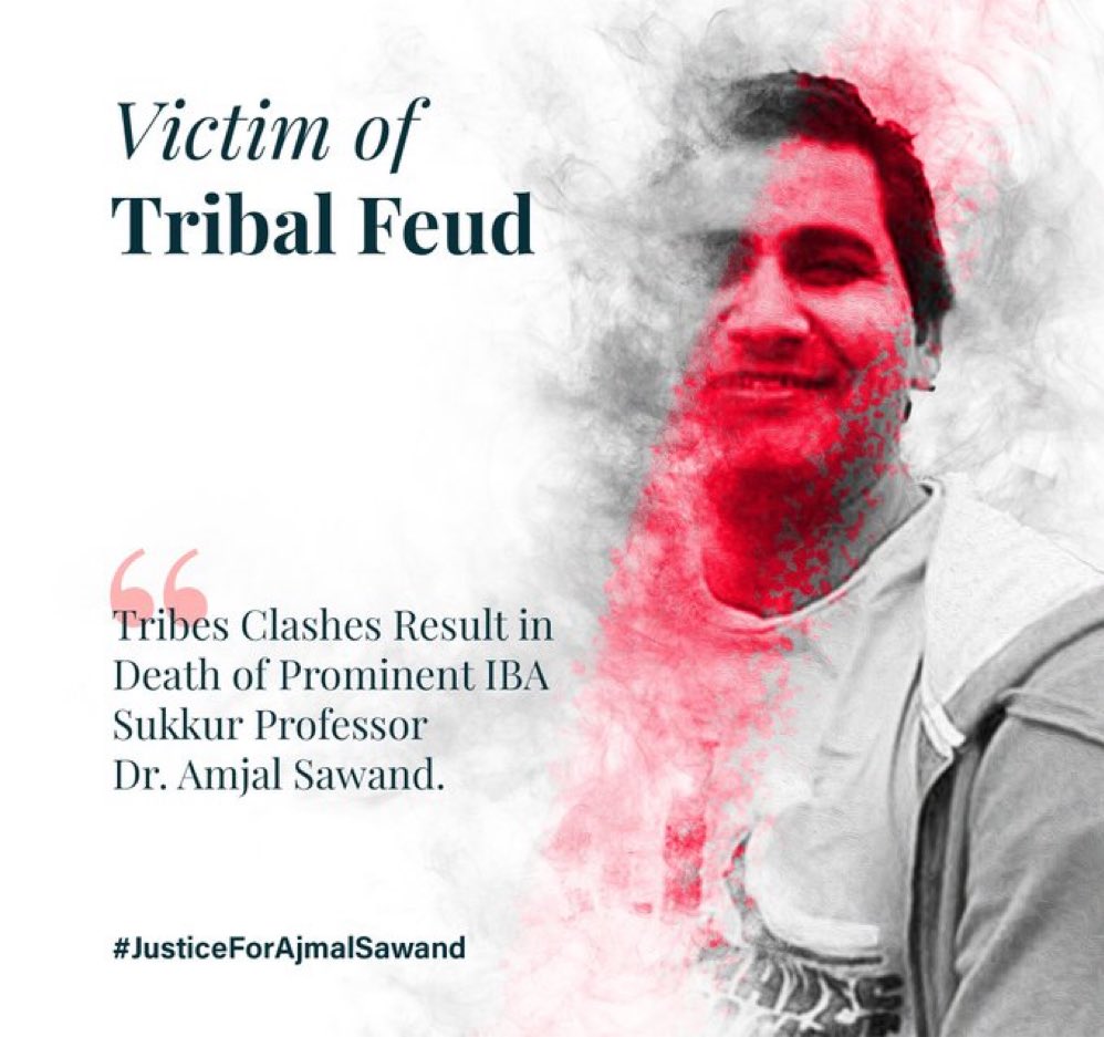 S__sindh's tweet photo. As a nation, we must demand #JusticeForAjmalSawand and stand against the senseless violence that robs us of kind-hearted and intellectual individuals like him.
#JusticeForAjmalSawand https://t.co/2FKZNjdg2l