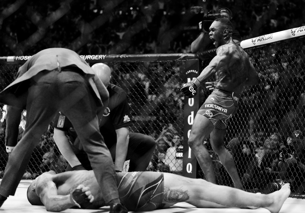 UFC_Obsessed's tweet photo. What a rivalry. What a moment. Forever grateful for this wild sport. Unforgettable night. https://t.co/2qPlIz0ruN