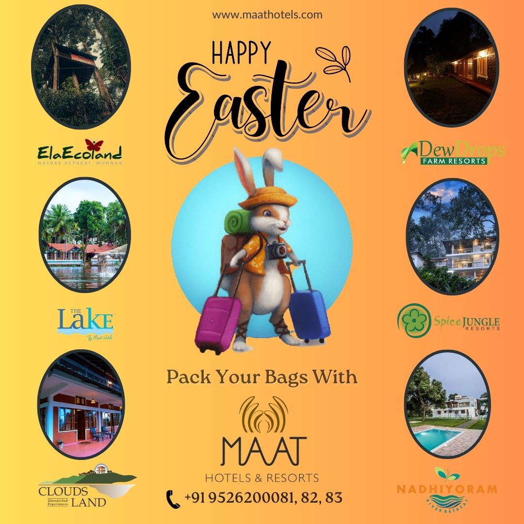 maathotels's tweet photo. Wishing you a heartwarming Easter filled with love, joy and blessings! Come and make beautiful memories with us at Maat Hotels and Resorts. ❤️🐰🌷 #HappyEaster #MaatHotels #MemoriesMadeHere https://t.co/MW1XBGOJDr