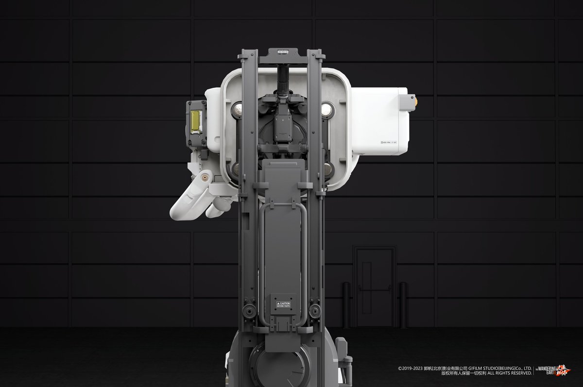 TianQi65533456's tweet photo. A security door robot I did for the movie The Wandering Earth 2. 「さまよえる地球」
#TheWanderingEarth #劉慈欣 #流転の地球 https://t.co/3Pbcspcnv2
