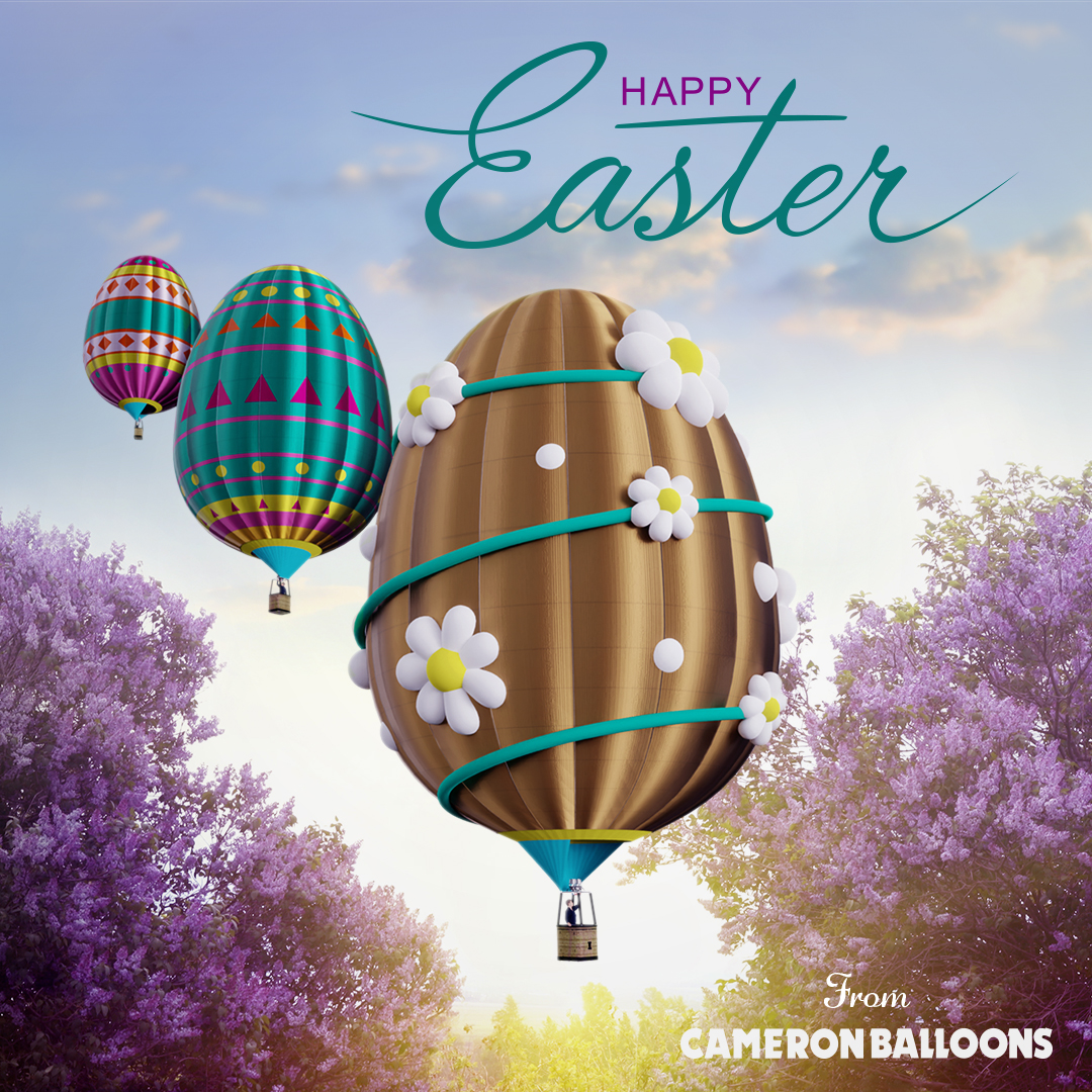 cameronballoons's tweet image. Happy Easter from all the team at Cameron Balloons!

#hotairballoon #fabricengineering #hotairballooning #ballooning #balloonist #loveballooning #looktothesky #custommade #specialshape #cameronballoons #adventures #easter #easteregg #ballooningfamily #eggballoon #pilot #crew
