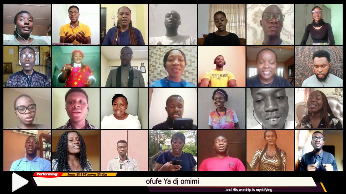 Watch Jesu Siri N'onwu Binite performed by FSV

FSV Easter Project II - Jesu Siri N'onwu Binite
Produced by Paschal St. Val Abugu
Performed by Friends of St. Val (FSV)

Enjoy💖
Like and subscribe💞
buff.ly/3UkcPpy

HAPPY EASTER☀️