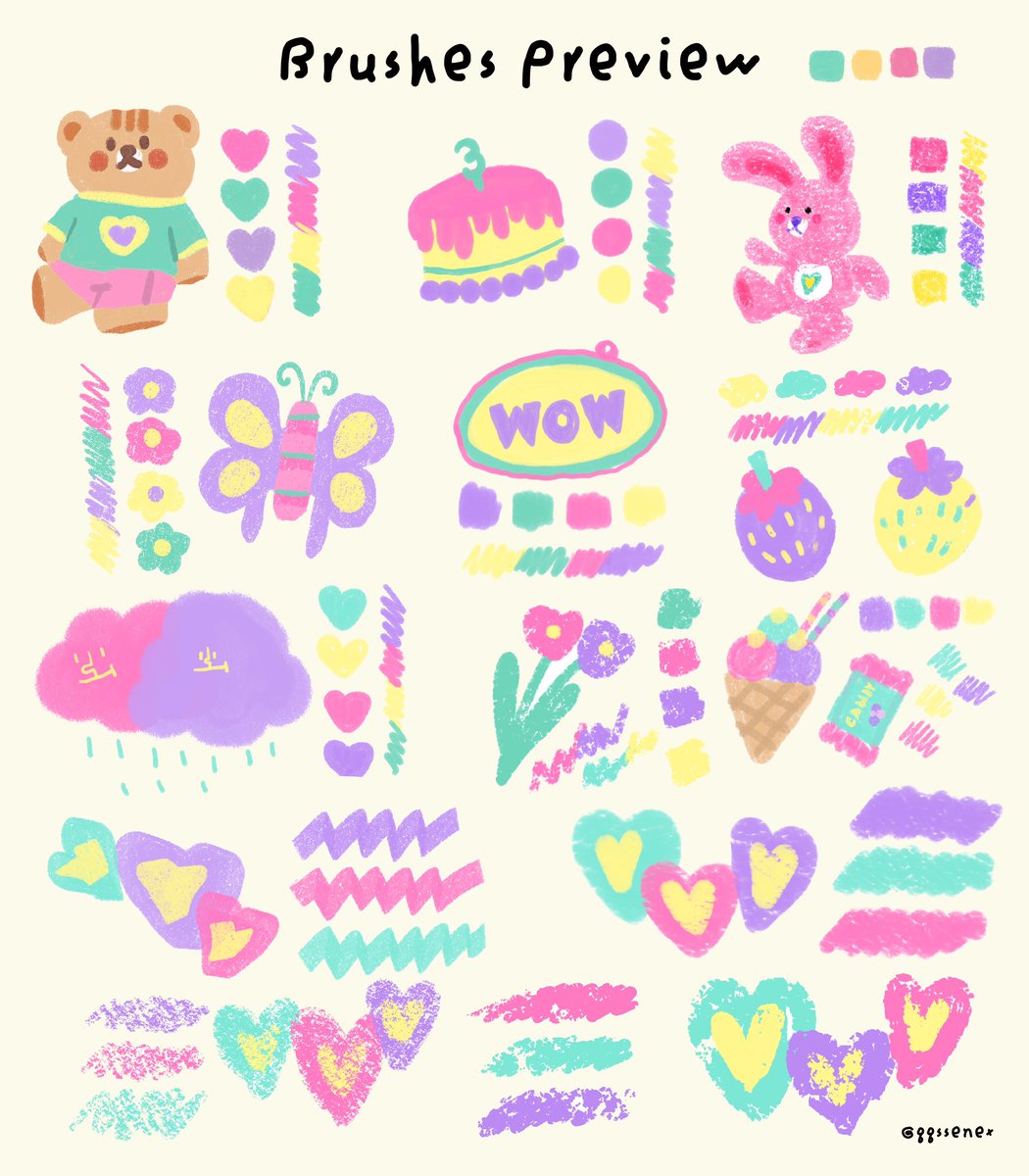 𝙂𝙜𝙨𝙨𝙚𝙣𝙚𝙭 on Twitter "🦋 𝗣𝗿𝗼𝗰𝗿𝗲𝗮𝘁𝗲 𝗕𝗿𝘂𝘀𝗵 🦋 บรัช 𝗖𝗿𝗮𝘆𝗼𝗻 𝗣𝗼𝗽! น้องสีเทียน