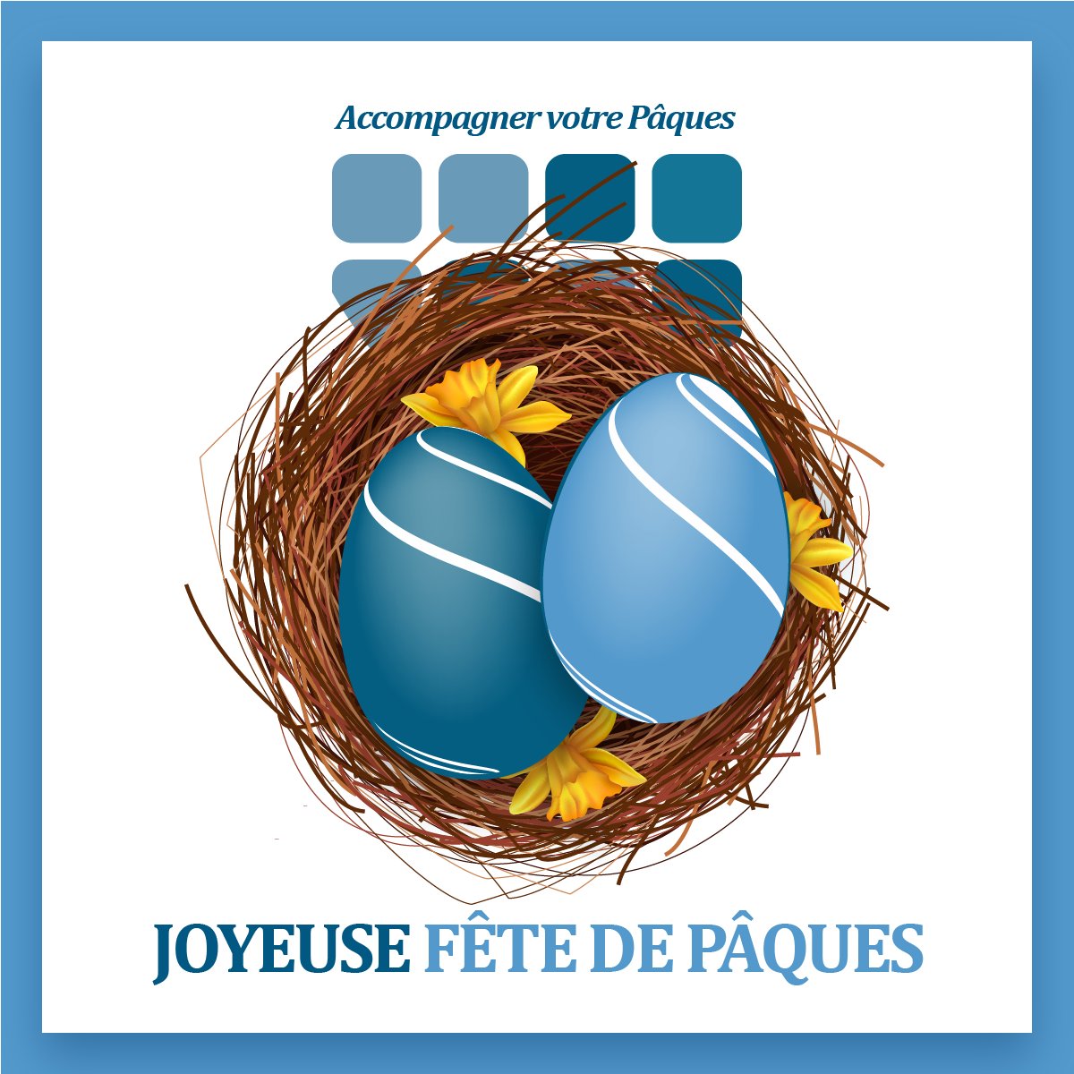 STDIGITAL_corp's tweet photo. Toute l’équipe ST DIGITAL vous souhaite une bonne fête de Pâques!
Passez de merveilleux moments.
#STDIGITAL #transformationdigitale #travailcollaboratif #cloud #afrique #solutionmetier #datacenter #digital https://t.co/HveinEzggB