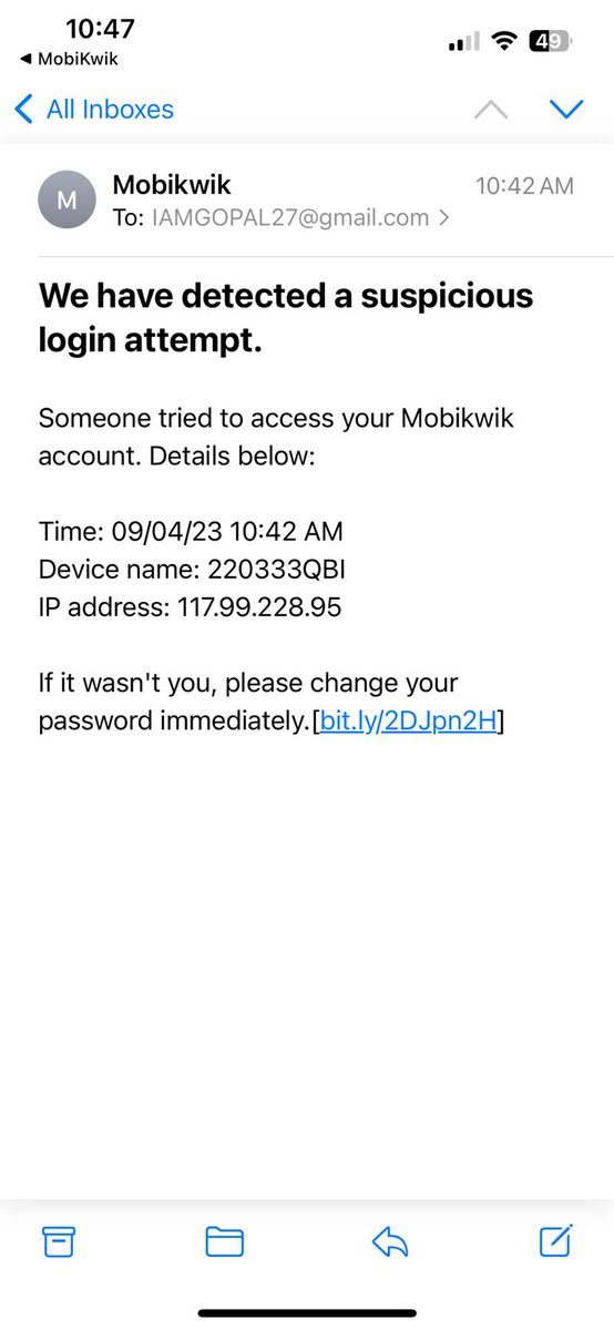 isomnath27's tweet photo. @BipinSingh fraud transaction from my mobiekwik wallet please refund my money 😭😭😭 @MobiKwikSWAT https://t.co/zHyxrKdsth