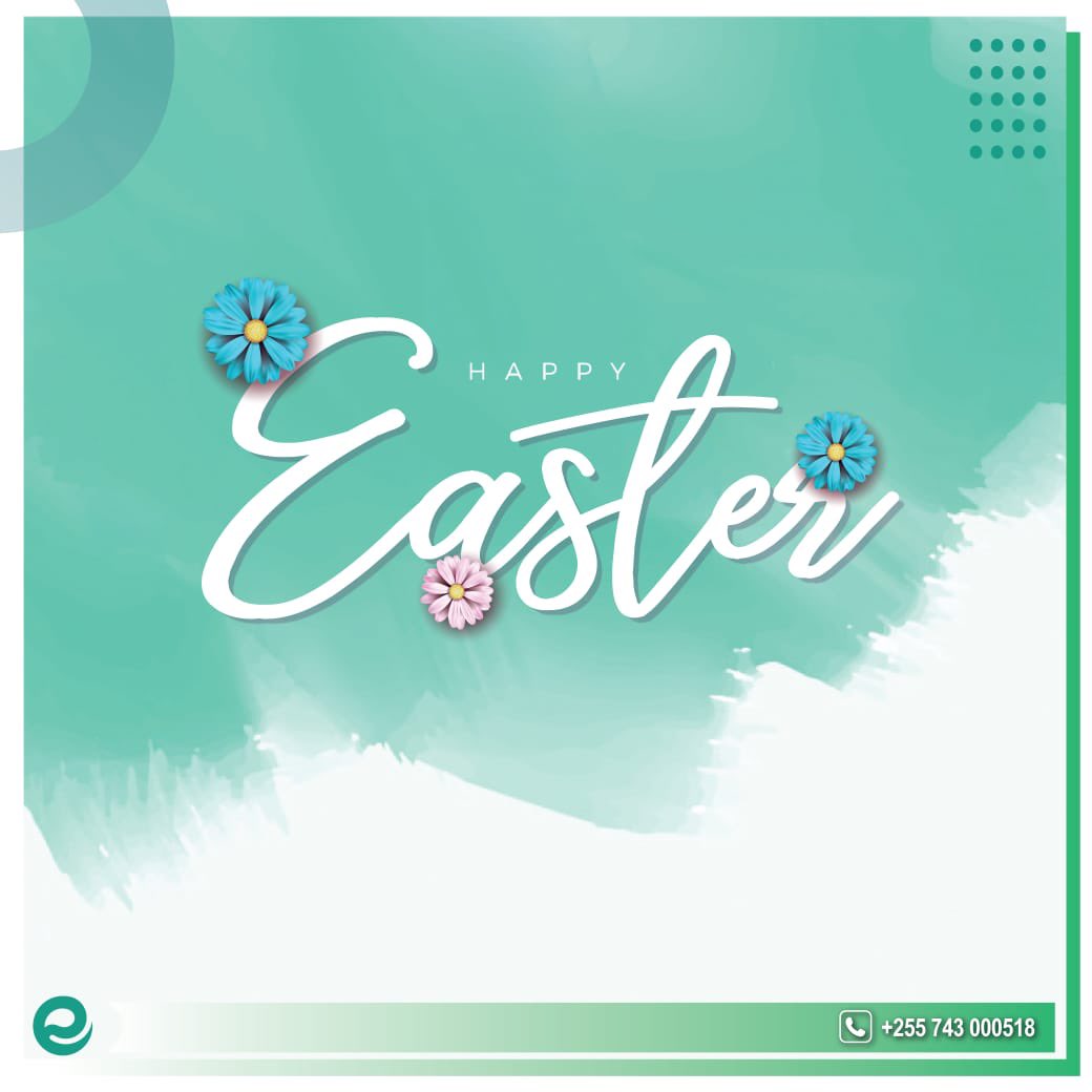 CouriersEmjey's tweet photo. Emjeycouriers and all its Staff wishes you and your loved ones a happy Easter filled with joy.
.
.
#happyEaster #wedeliver #lastmiledelivery #tunafikisha #logitics #emjeycouriers #tanzania https://t.co/8NCMQMcm6k