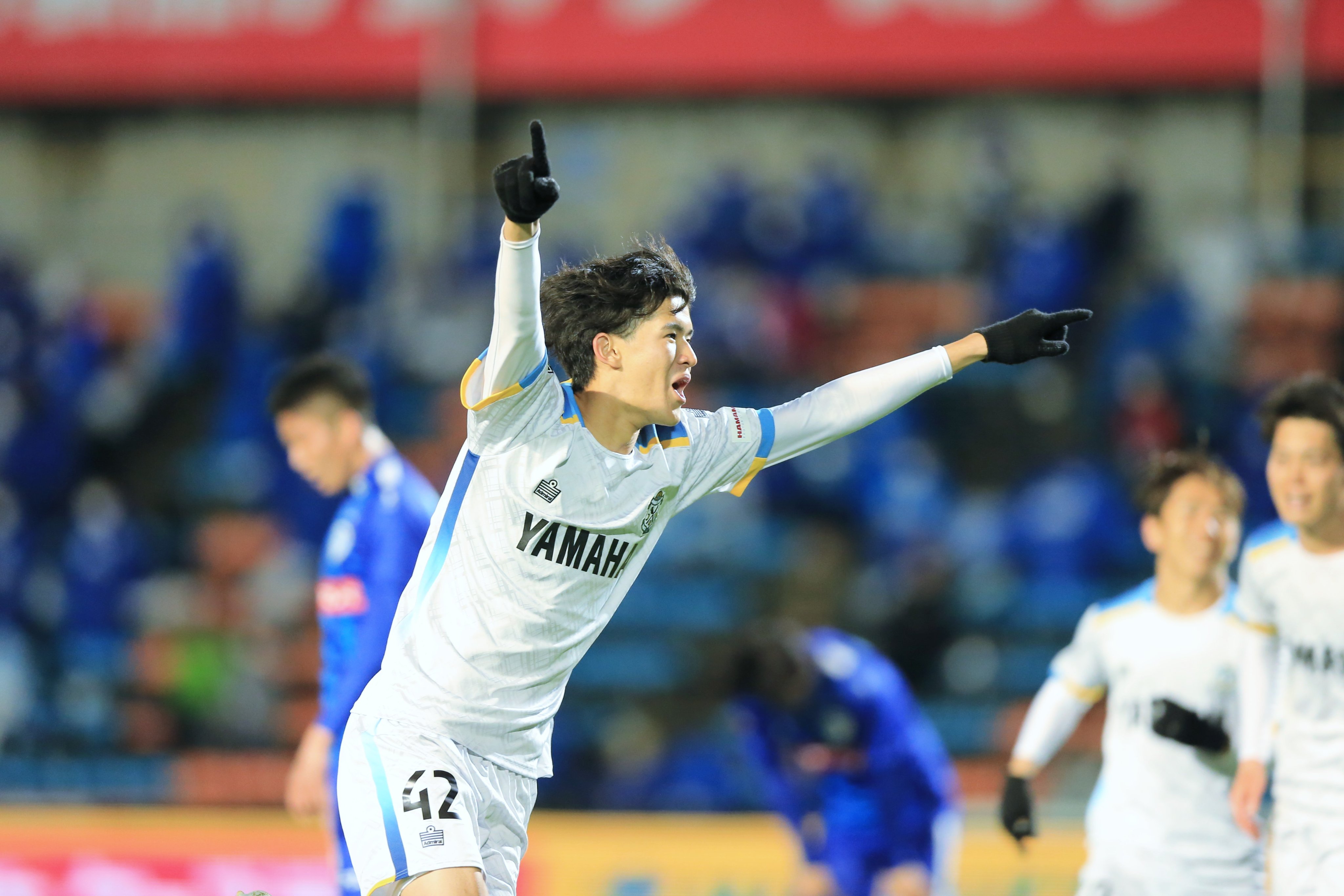 guti14様ジュビロ磐田 アドミラル 30周年ユニ 後藤啓介 直筆サイン