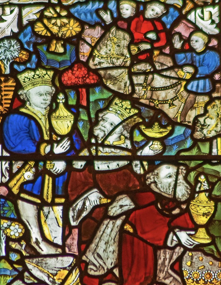 OurCofELike's tweet photo. Just sorted some admin before head to church - I’ve just booked a Christmas Carol Service for our Norfolk & Norwich University Hospitals NHS Trust.
(Image: panel from our #medievalstainedglass east window) https://t.co/MRy2jWlcFC