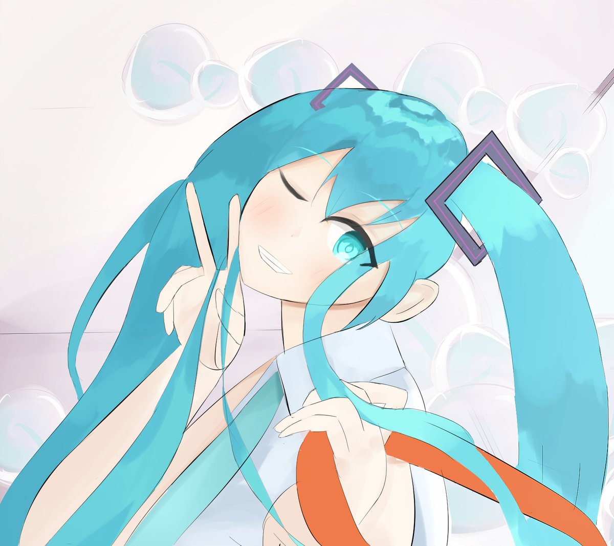 NotNli's tweet image. #初音ミク