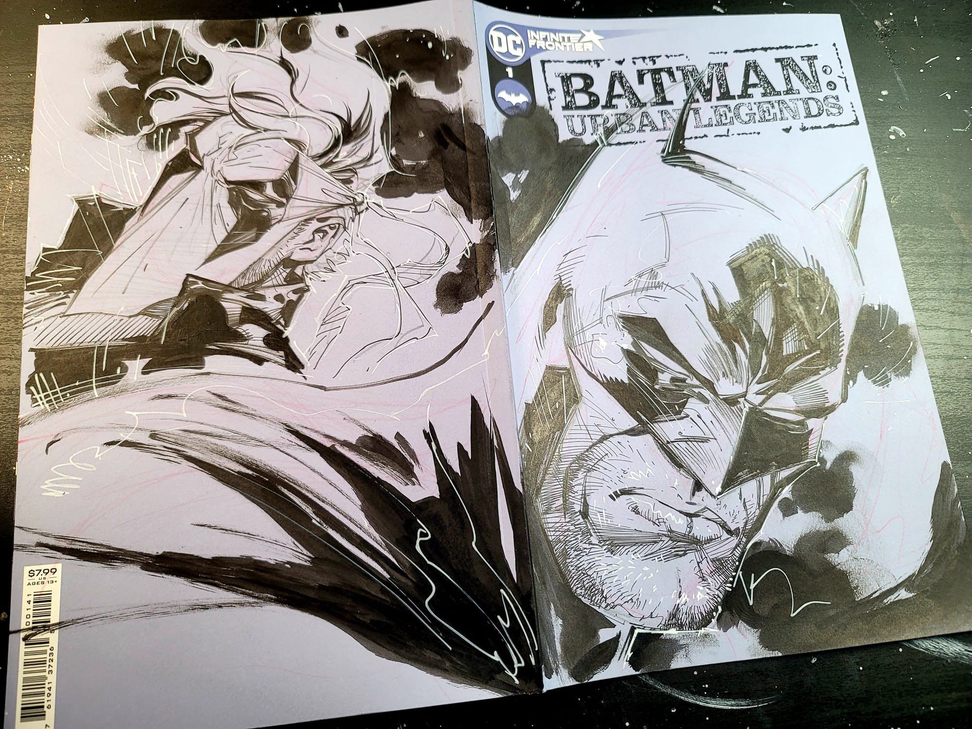 お中元 残暑見舞い 夏 ギフト 当店限定P10倍 バットマン DC 複製原画